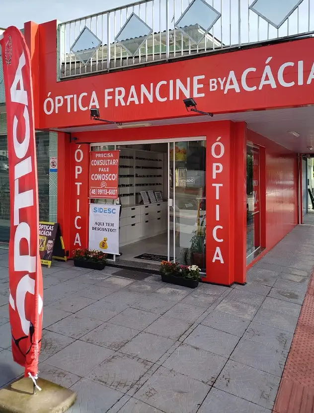 Atendimento domiciliar da Óptica Francine